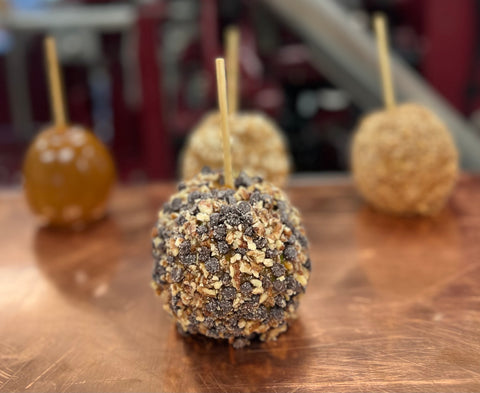 Turtle Caramel Apple