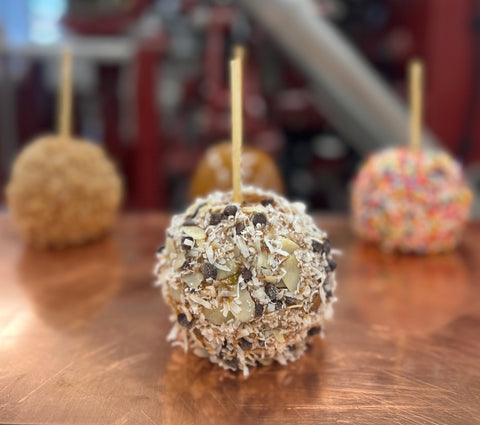 Joyful Almond Caramel Apple