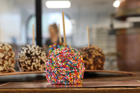 Sprinkle Caramel Apple